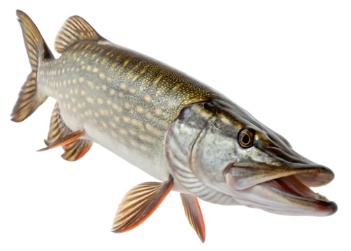 Whole Northern Pike Fish

