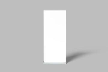 roll up banner blank mockup