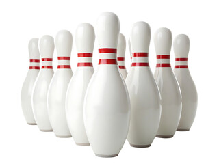 Tenpin Bowling Pins Setup