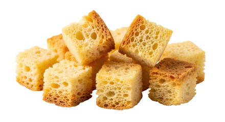 Isolated Croutons