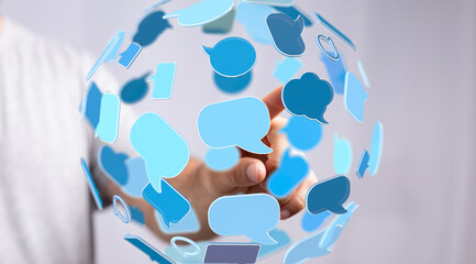 Seamless communication.  Global reach. Connect with your audience.