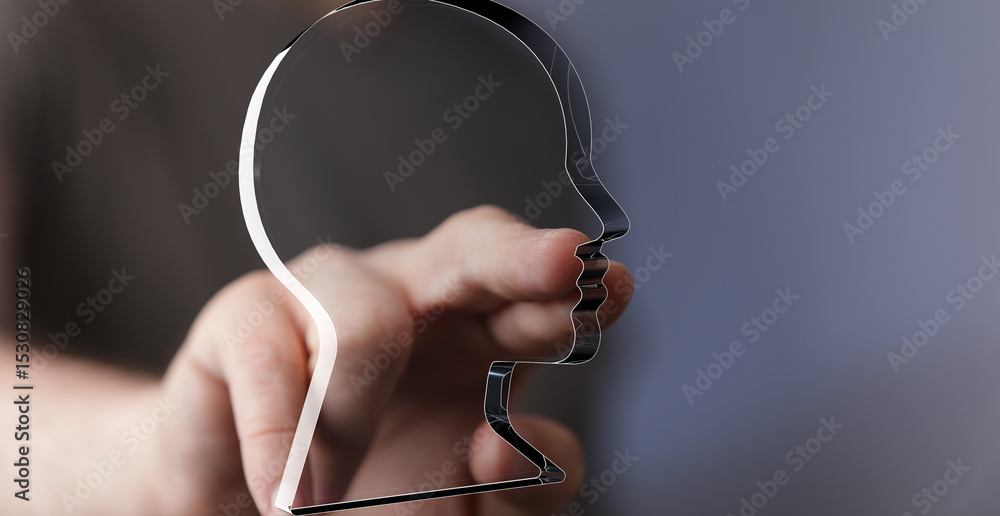 Aufkleber explore the complexities of the human mind. unlocking potential through understanding thought patter