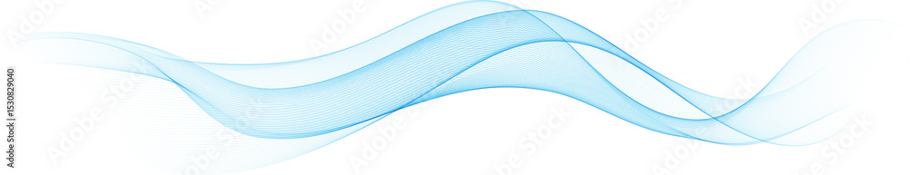 Aufkleber abstract thin wavy lines. smoke wave background. curve pattern. gradient blend swoosh.