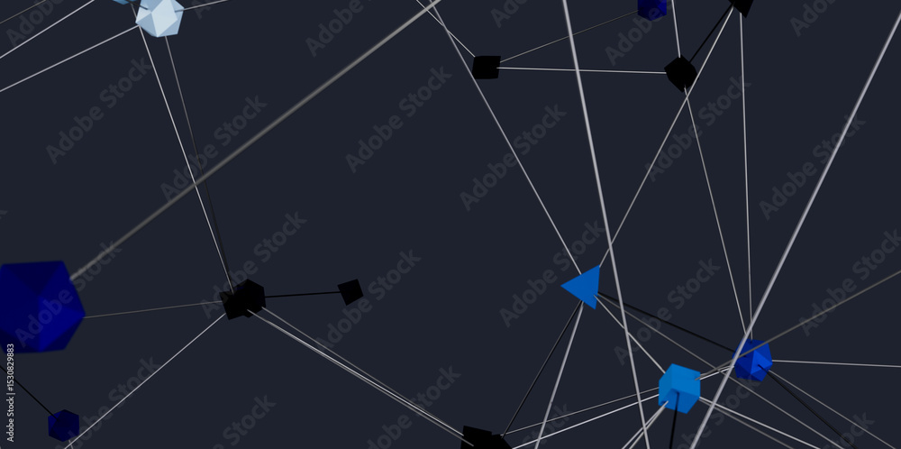 Poster modern abstract network design. ideal for technology, connection, and communication concepts.
