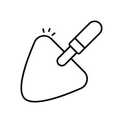 Trowel Vector icon