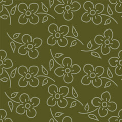 seamless floral pattern