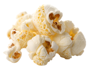 Close-up of popcorn kernels

