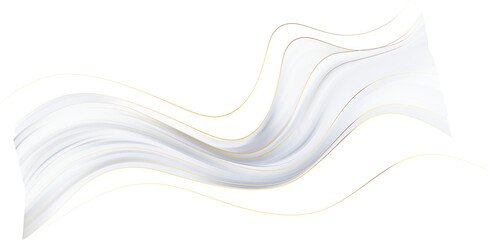 Abstract White swirl wave background. Flow liquid lines design element. White Liquid Fluid Shape