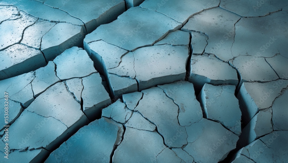 Poster crack concrete textured background featuring broken concrete, creating a distinctive backdrop.