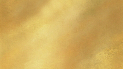 Golden yellow beige metallic abstract background. Color gradient ombre blend. Smooth transition. Warm light glow shimmer antique texture. Noise grain surface blur. Rustic matte finish artistic tone