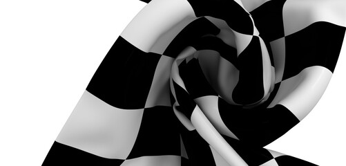 Black and white checkered flag,  racing, finish line, victory, competition, texture, abstract,...