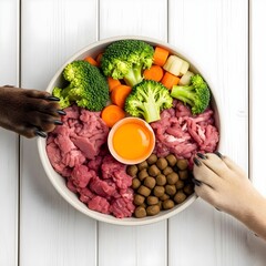 meat and vegetables for dogs 