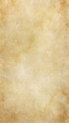 Obraz premium Vintage Aged Parchment Texture in Warm Beige for Background or Design