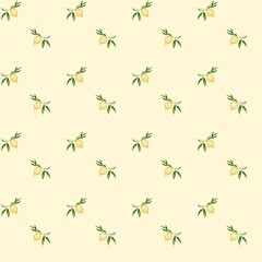 Summer berry pattern showcasing vibrant colors and fresh fruit against a cheerful backdrop