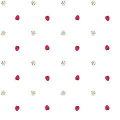Berry pattern creating a seamless background for summer-themed designs