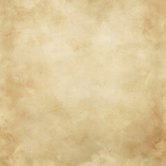 Obraz premium Vintage Aged Parchment Texture in Warm Beige for Background or Design