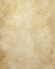 Vintage Aged Parchment Texture in Warm Beige for Background or Design