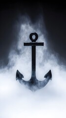Dark smoky studio anchor hope concept