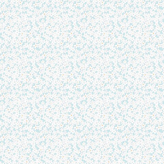 Forget-me-nots seamless pattern