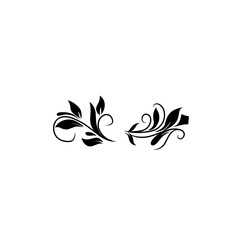 floral ornament icon