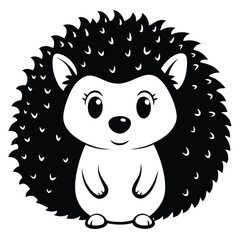 hedgehog silhouette