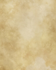 Fototapeta premium Vintage Beige Watercolor Texture Background with Cloudy Stains