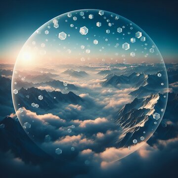 Conditions High cirrus or cirrostratus clouds composed of hexago