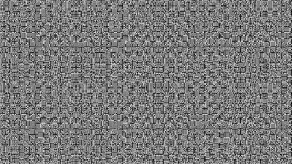 abstract black and white pattern