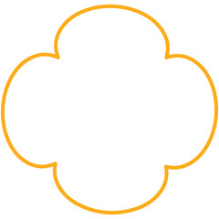 yellow line cloud computing concept