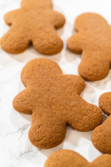 Step-by-Step Process of Making Spiced Gingerbread Cookies
