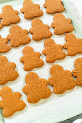 Making Orange Zest Gingerbread Cookies with Gingerbread Girl Cutters