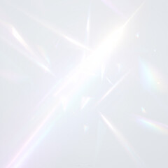 Vibrant light streaks with prism glow and motion lines. This PNG overlay features dynamic rays and...