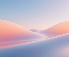 Soft pastel blue gradient background generative ai image, minimalist, futuristic