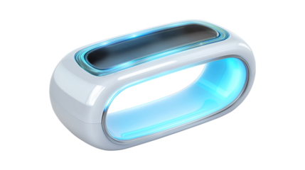 Modern smart device with LED display for home wellness