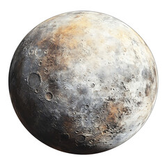 a watercolor planet on transparent background PNG