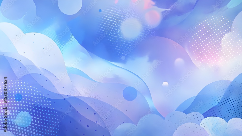 Poster generate an abstract background image featuring soft, pastel hues a dreamy, ethereal design with flo