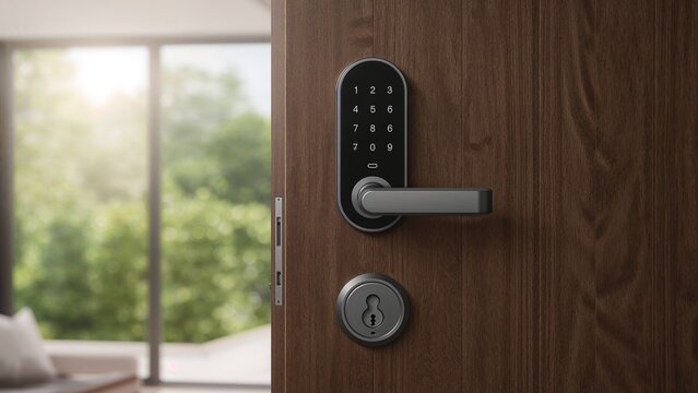  Secure Your Home with Sleek Smart Lock Technology. Easy access, enhanced security..j NEW