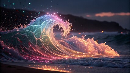 abstract fractal realms