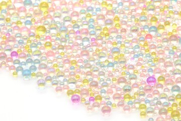 パステルでゆめかわなカワイイたくさんのつぶつぶ