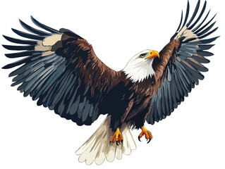 Obraz premium Eagle vector art