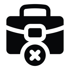 Simple Fired glyph icon. The icon can be used for websites, print templates, presentation templates, illustrations, etc	
