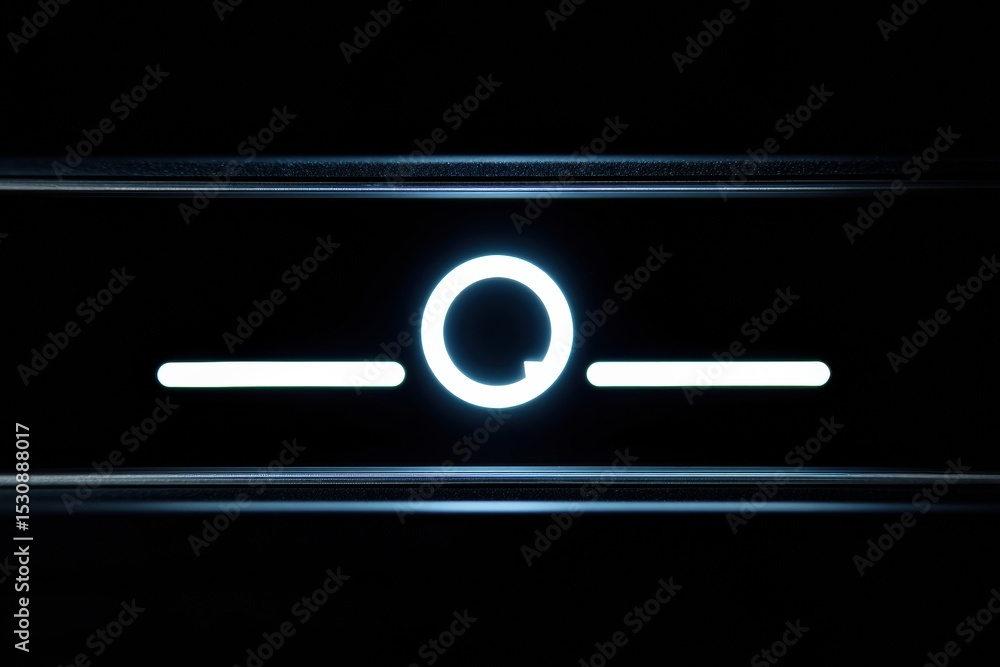 Poster Server Error Screen With Loading Symbol Repeatedly Appearing and Fading Borders Displaying Ongoing Connectivity Issues