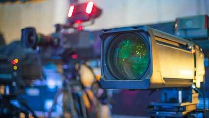 professional TV cameras for broadcasting
