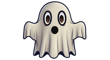 Isolated Cartoon Ghost