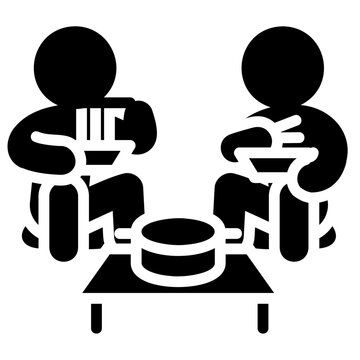Cooking instant noodles icon