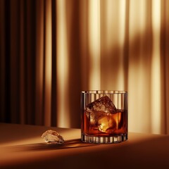 Modern Vibrant Drinks in Cinematic Style
