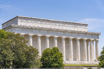 Fototapeta premium Majestic Lincoln Memorial in Washington, D.C.