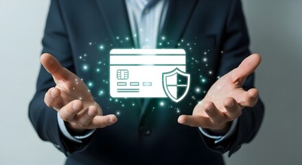 Secure Online Payments Credit Card Protection Business Financial Safety