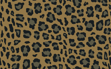 Abstract modern leopard seamless pattern. Animals trendy background. Color decorative vector stock illustration for print, card, postcard, fabric, textile. Modern ornament of stylized skin.