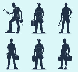 profession silhouette vector